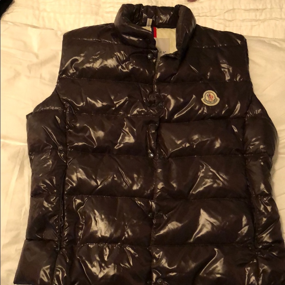 Moncler Shiny Puff Vest